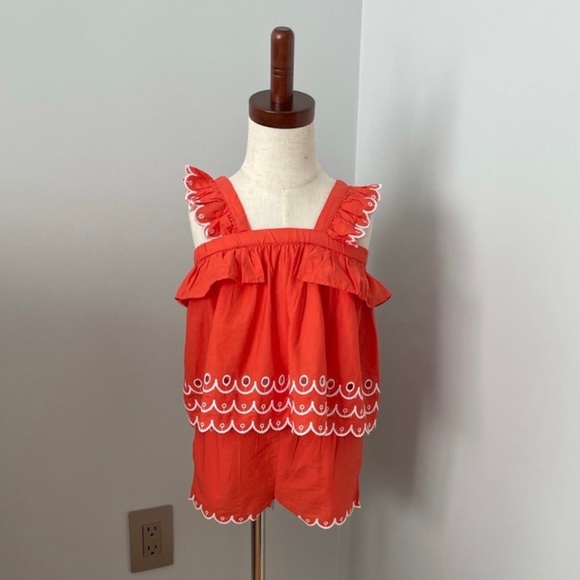 STELLA MCCARTNEY GIRLS SCALLOP-TRIM SET - Picture 4 of 6